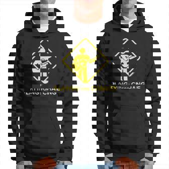 Logo De Panneau De Rue Playing For Change Sweat à capuche - Cadeauxyz