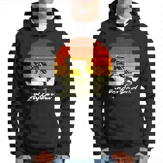 Longboard Retro Sunset Para Skate Sudadera - Regaloses