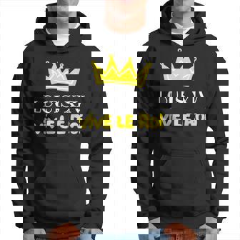 Louis Xivive Le Roi De France Couronne Histoireersailles Sweat à capuche - Cadeauxyz