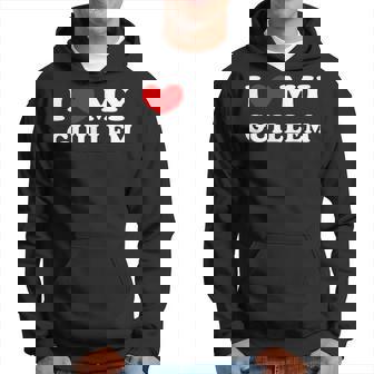 I Love My Guillem Amo A Mi Guillem Sudadera - Regaloses