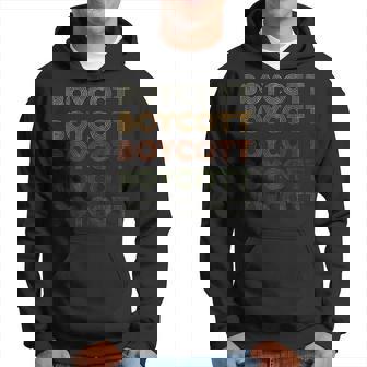 Love Heart Boicot Grunge Estilointage Boicot Negro Sudadera - Regaloses