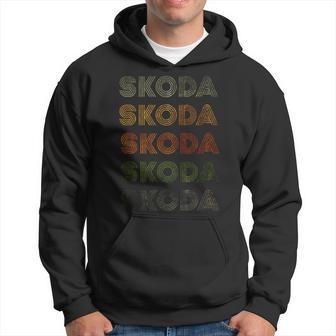 Love Heart Skoda Grungeintage Style Skoda Kapuzenpullover - Geschenkecke