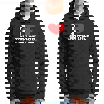 I Love John Pork Red Heart John Pork Meme John Pork Kapuzenpullover - Geschenkecke