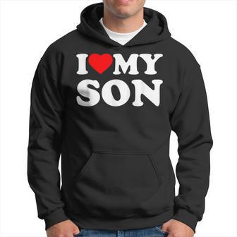 I Love My Son Heart Kapuzenpullover - Geschenkecke