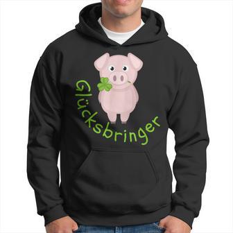 Lucky Charm Pig Clover Leaf For Friends Good Luck Kapuzenpullover - Geschenkecke