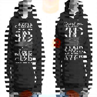 Lustiger Förster Forstwirt Kettensäge Holz Spruch Kapuzenpullover - Geschenkecke