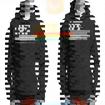 Lutz Apellido Divertido Retrointage 80S 90S Birthday Reunion Sudadera - Regaloses