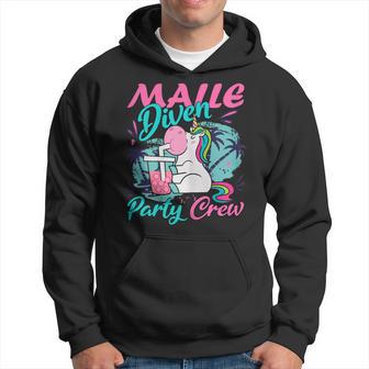 Malle Diven Party Crew Saufen Kapuzenpullover - Geschenkecke