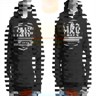 Marco Limited Edition Nom Personnalisé Marco Sweat à capuche - Cadeauxyz