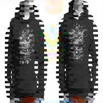 Masque De Mardi Gras New Orleans Nola Louisiana Outfit Carnaval Sweat à capuche - Cadeauxyz