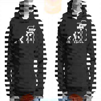 Mecánico De Coches Evolución Regalo Taller Garaje Amante De Coches Sudadera - Regaloses