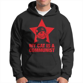 Meine Katze Ist Kommunist Kapuzenpullover - Geschenkecke