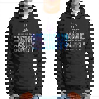 Mermaid Security Dad Mermaid Family Mermaid Squad Kapuzenpullover - Geschenkecke