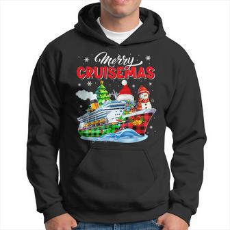 Merry Christmas Cruise Santa Cruise Ships Xmas Symbols Lover Kapuzenpullover - Geschenkecke