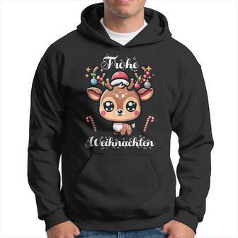 Merry Christmas Cute Reindeer Winter Christmas Kapuzenpullover - Geschenkecke