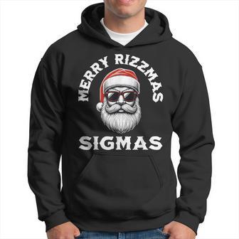 Merry Rizzmas Sigmas Rizz Christmas Santa N Gen Alpha Kapuzenpullover - Geschenkecke