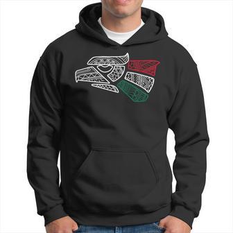 Mexican Flag Mexican Eagle Aztec Style Hecho En Mexico Kapuzenpullover - Geschenkecke