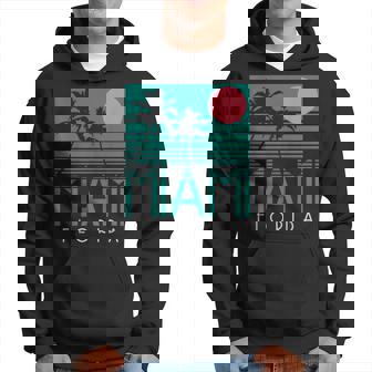 Miami Floride Usa Souvenir Sweat à capuche - Cadeauxyz
