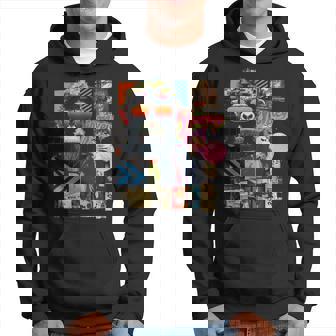 Mono Frontprint Arte Gráfico Animal Obra De Arte Monkey Sudadera - Regaloses