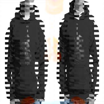 Motif Instrument De Musique Contrebasse Sweat à capuche - Cadeauxyz