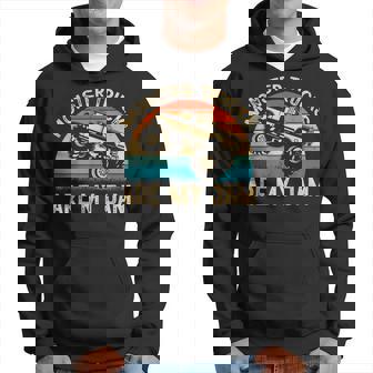 Motores Retro De Monster Truck Are My Jam Retro Al Atardecer Sudadera - Regaloses