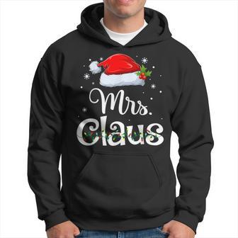 Mr And Mrs Claus Pyjama Santa Kapuzenpullover - Geschenkecke