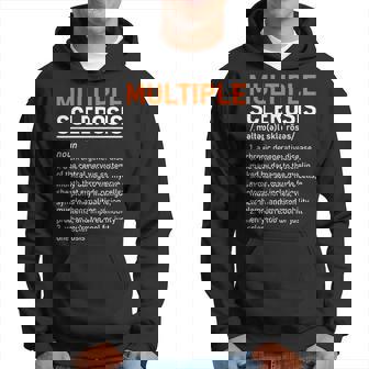 Multiple Sclerosis Awareness Ms Definition Warrior Support Sudadera - Regaloses