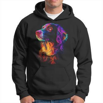 Munsterlander Dog Graphic Pet Colourful Munsterlander Kapuzenpullover - Geschenkecke