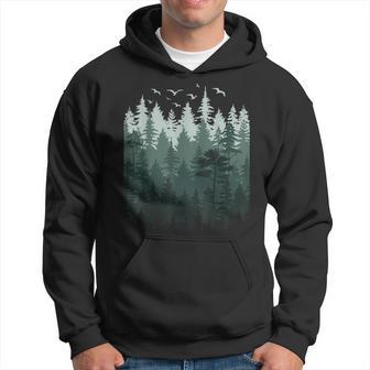 Nature Outdoor Treesintage Forest Kapuzenpullover - Geschenkecke