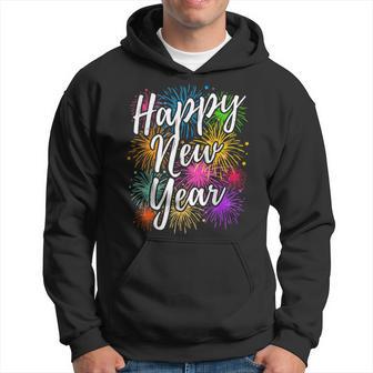 New Year's Eve Party Outfit Decoration Fireworks New Year Happy New Year Kapuzenpullover - Geschenkecke