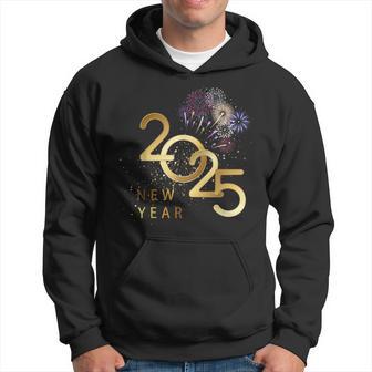 New Year's Eve Party Supplies 2025 Happy New Year Fireworks Kapuzenpullover - Geschenkecke