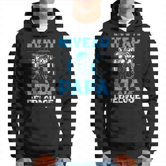 Niveau Papa Débloqué Console Fête Des Pères Homme Cadeau Sweat à capuche - Cadeauxyz