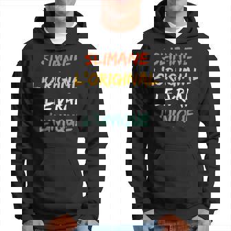 Nom Slimane L'orignal L'unique Humour Slimane Sweat à capuche - Cadeauxyz
