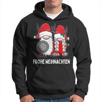 Nordic Gnomeiking Tomte Couple Merry Christmas German Kapuzenpullover - Geschenkecke