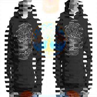 Nordischer Keltischer Baum Des Lebens Yin Yang Tree Of Life Kapuzenpullover - Geschenkecke