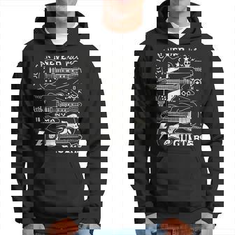 Nunca Puedes Tener Demasiadas Guitarras Músicos Divertidos Sudadera - Regaloses