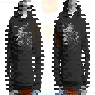 Obra De Arte Amante Del Oso Oso Con Motivo De Animales Sudadera - Regaloses