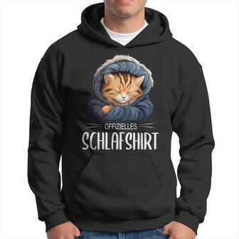 Official Sleep Kitten Pyjamas Cat Kapuzenpullover - Geschenkecke