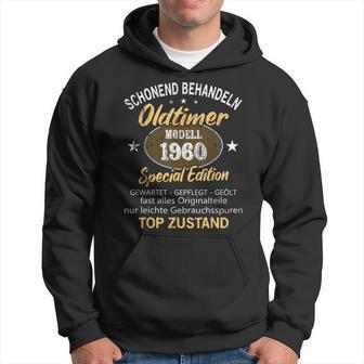 Oldtimer Baujahr 1960 Geborenintage 1960 Birthday S Kapuzenpullover - Geschenkecke