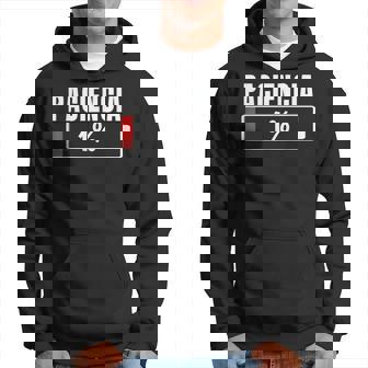 Paciencia At 1 Regalo Divertido Cumpleaños Pijama Parejas Sudadera - Regaloses