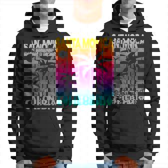 Palmiers Santa Monica California Sweat à capuche - Cadeauxyz