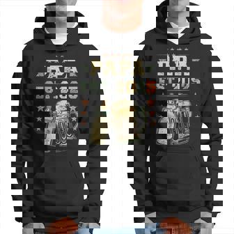 Papa Est 2025 New Father Young Dad First Time Dad Kapuzenpullover - Geschenkecke