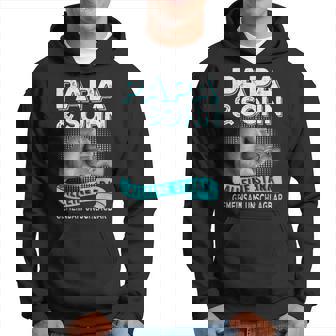 Papa Und Sohn Alleine Stark Gemeinsam Unschlagbar Father's Day Kapuzenpullover - Geschenkecke