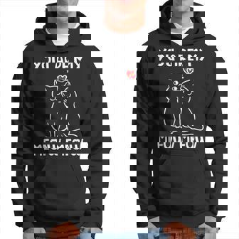 Pareja De Gatos Enamorados El Día De Sanalentín Sudadera - Regaloses