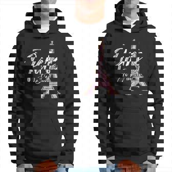 Paris I Love You France Tour Eiffel Mignon Souvenir Français Sweat à capuche - Cadeauxyz