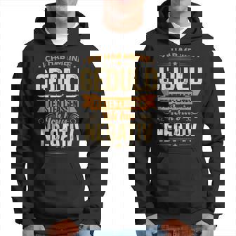 Patience I Am Negative Sayings S Kapuzenpullover - Geschenkecke