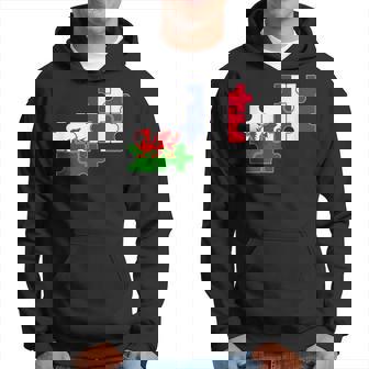 Pays De Galles France Drapeau Sweat à capuche - Cadeauxyz