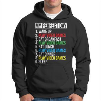 My Perfect Dayideo Games Cool Gamer Kapuzenpullover - Geschenkecke