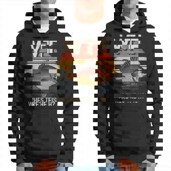 Pesca Wtf Where's The Fish Fisherman Sudadera - Regaloses