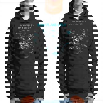 How Planes Fly Like Planes Fly Aviation Pilot Kapuzenpullover - Geschenkecke